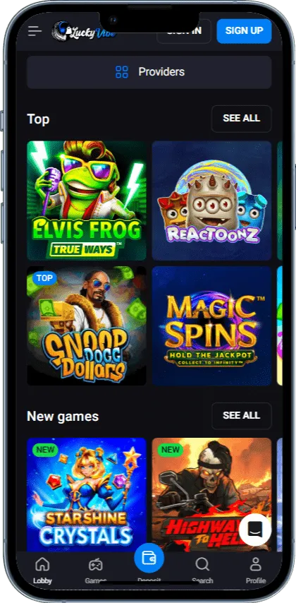 Luckyvibe-casino-IOS-slots